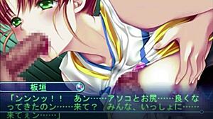 A cute blonde cheerleader stars in a short movie