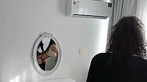 In this compilation, women in dresses roleplay with dildo harnesses for pegging and strap-on anal fun.