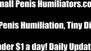 Pathetic Loser With Tiny Dick Humiliated