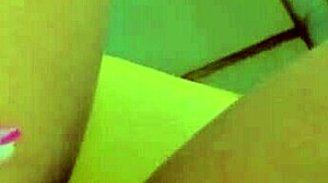 this morena is fingering her big pussy, moaning loudly