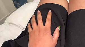 Big Ass Hostel Girl Alone In Her Room Gets Oiled And Worshiped