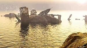 In this final fantasy scene, 'Do you want to fuck my small tits and pussy with your big cock?'