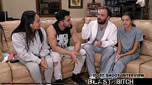 mias pussy gets shocked and blasted with cum