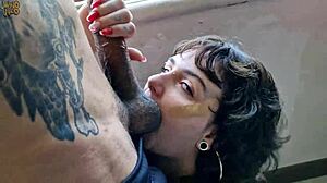 Amateur Couple Shares Huge Cum Load In Mouth With Great Vista