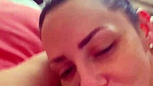 Pretty milf engages in roleplay teasing large features with nipple sucking