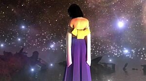 In this final fantasy scene, 'Do you want to fuck my small tits and pussy with your big cock?'