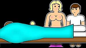 blue sky rooftop sex with step sisters teen pink pussy riding