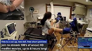 The Remote Interrogation Center Features Jasmine Rose In Latex Gloves And Handcuffs