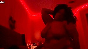 sexy bbw rides on top of lesbian stud