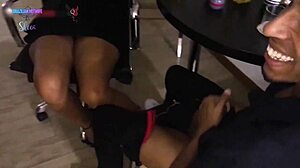 Impressed By The Size Of This Black Cock While Suffering For My Cuckold