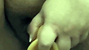 Housewife enjoys a great time cumming with toys