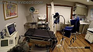 The Remote Interrogation Center Features Jasmine Rose In Latex Gloves And Handcuffs