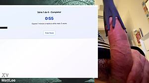 How long can this 19 cm cock last without cumming in exercise session?