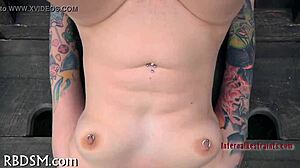 Sadomasochism electro castigation, intense and controlled.