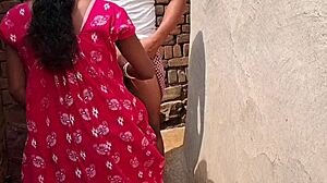 Beautiful bhabhi in saree gets roughly fucked by devar ji 😈