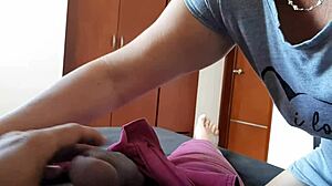 I catch my stepson jerking off what a tasty dick