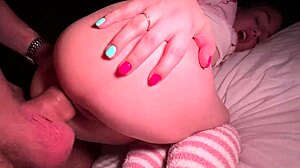 Step daughter shocked by stepdad's huge cock