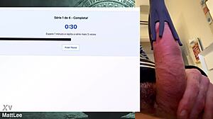 How long can this 19 cm cock last without cumming in exercise session?