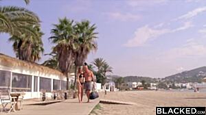 Blacked hotwife alexis films herself fucking hubbys friend