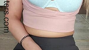 Naughty big ass teacher dismisses class to masturbate with dildo