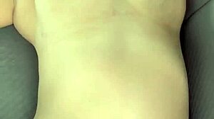 i rides my customer reverse cowgirl with big booty, then swallow his cum in mouth