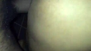 Big ass bounces on young lad's lap outdoors