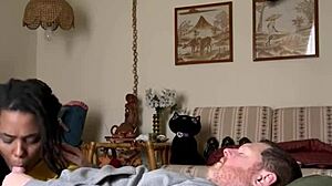 Homemade Ebony Amateur Craves Dick Sucking