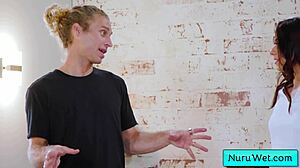 Does masseuse strip for nuru