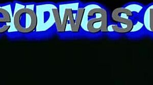 Indian aunty boldly shows boob while dancing hotly.