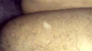 Big ass bounces on young lad's lap outdoors