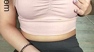 Naughty big ass teacher dismisses class to masturbate with dildo