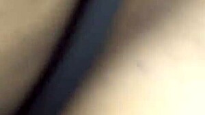 Big ass bounces on young lad's lap outdoors