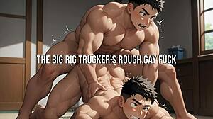 The Big Rig Truckers Rough Gay Fuck Dante Amore Asmr Joi