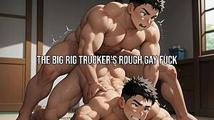 The Big Rig Truckers Rough Gay Fuck Dante Amore Asmr Joi
