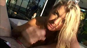 Vicky Vette's Blowjob Leads To Cum On Tits