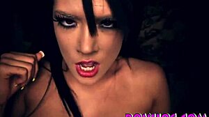 see this busty amateur rub her pussy while getting fucked in hd?