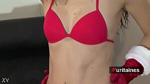 gabriella rips clothes off in hot webcam striptease