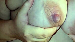 preggo milf slowly strips off her clothes, craving a hard fuck