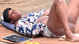 Big-Dicked Head Boy Pounds Short Classmate's Pussy At Principal's Window