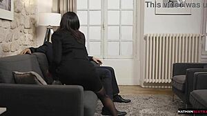 HORNY BRUNETTE CASSIE DEL ISLA LOVES ANAL