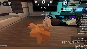 Blonde Gets Fucked By Catboy In Roblox