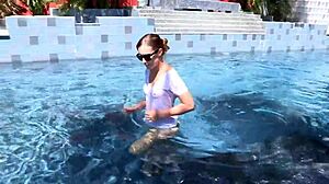 Lola foxx and lucie black are horny lesbians with dark hair penetrating each other with their tongues