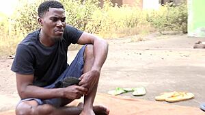 Big-Dicked Head Boy Pounds Short Classmate's Pussy At Principal's Window