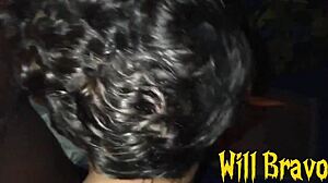 grindr cruising: sucked angolan guy's big cock, then took it