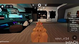 Blonde Gets Fucked By Catboy In Roblox