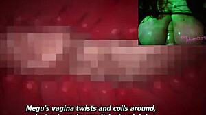 A lucky guy enjoys detailed fucking with three busty goth girls