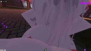 Roblox fucking a girl in the park