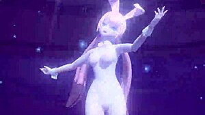 Megurine Luka's Nude Bunny Costume Is So Hot!