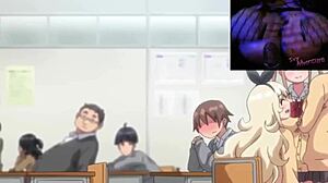 A lucky guy enjoys detailed fucking with three busty goth girls