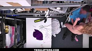 I, the big dick officer, fucked mckenzie mae hard after deal